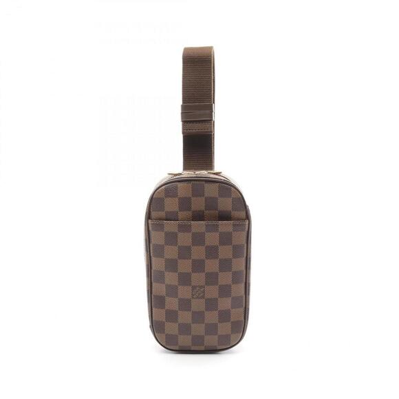 LOUIS VUITTON Brown Damier Leather Fanny Pack - Picture 1 of 11